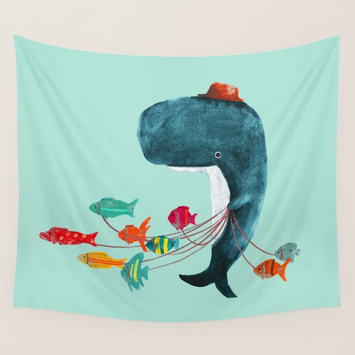 My Pet Fish Wall Tapestry Gallery Image 1