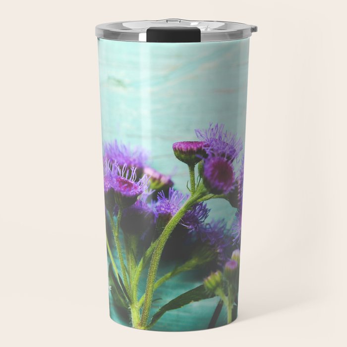 Summer Flowers Travel Mug Gallery Image 1