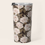 A Realm Of Roses - Dark Academia Pink Travel Mug Gallery Image 3