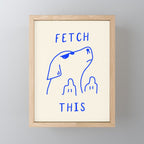 Fetch This Mini Art Print Gallery Image 1