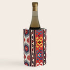 Kazak  Antique Southwest Caucasus Kilim Print Wine Chiller Gallery Image 2