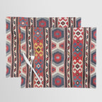 Kazak  Antique Southwest Caucasus Kilim Print Placemat Gallery Image 1