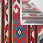 Kazak  Antique Southwest Caucasus Kilim Print Wall Tapestry Gallery Image 3