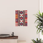 Kazak  Antique Southwest Caucasus Kilim Print Poster Gallery Image 2