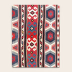 Kazak  Antique Southwest Caucasus Kilim Print Notebook Gallery Image 4