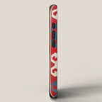 Kazak  Antique Southwest Caucasus Kilim Print iPhone Case Gallery Image 2