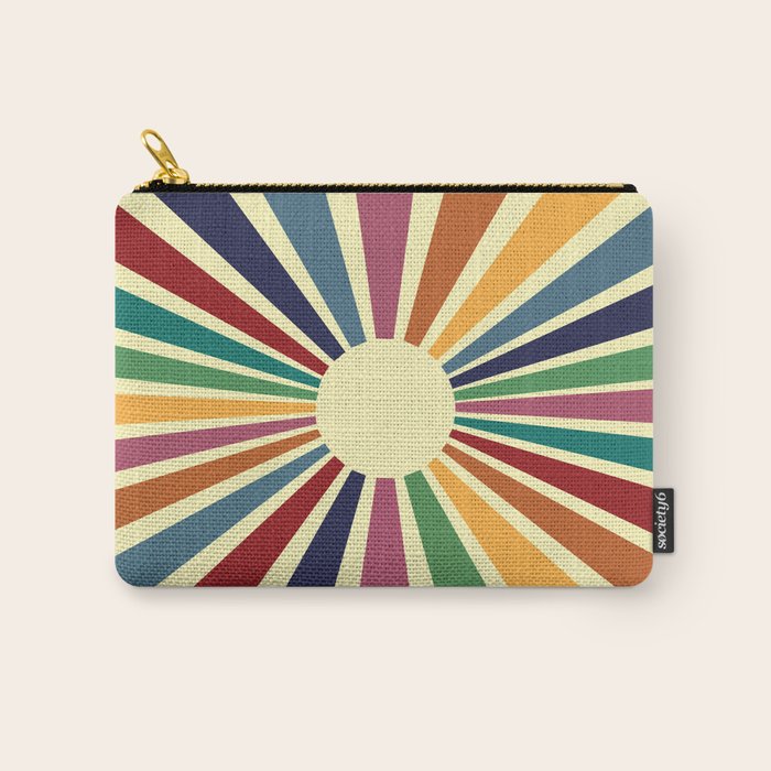 Sun Retro Art II Carry All Pouch Gallery Image 1