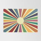 Sun Retro Art II Rug Gallery Image 2