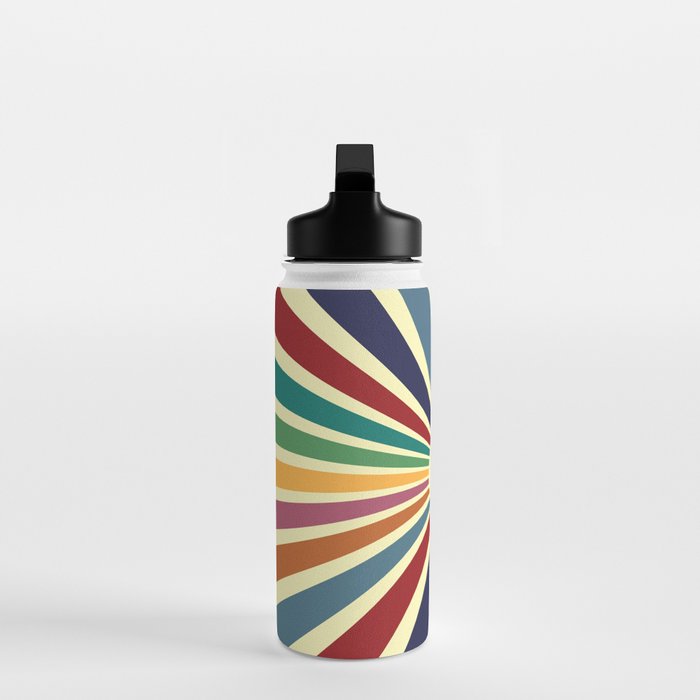 Sun Retro Art II Water Bottle Gallery Image 3