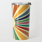 Sun Retro Art II Travel Mug Gallery Image 2