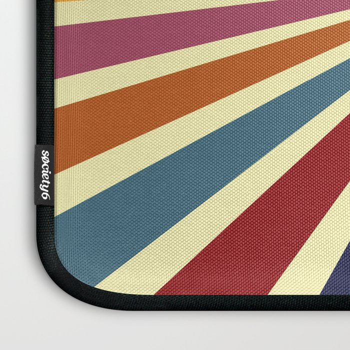Sun Retro Art II Laptop Sleeve Gallery Image 3
