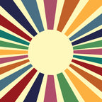 Sun Retro Art II Coffee Mug Gallery Image 2