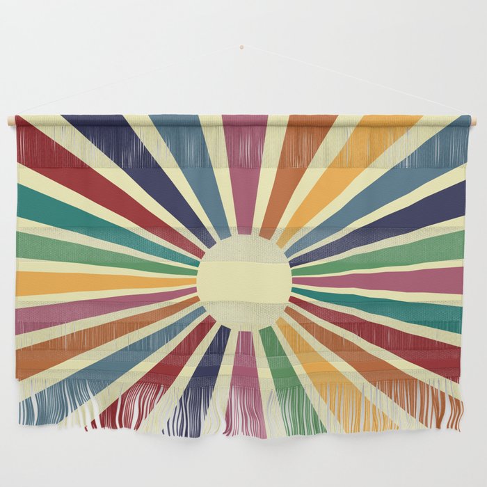 Sun Retro Art II Wall Hanging Gallery Image 1
