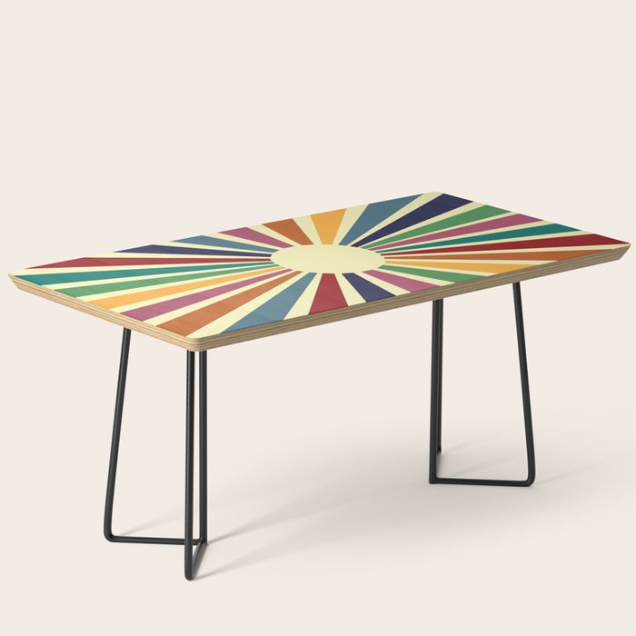 Sun Retro Art II Coffee Table Gallery Image 1