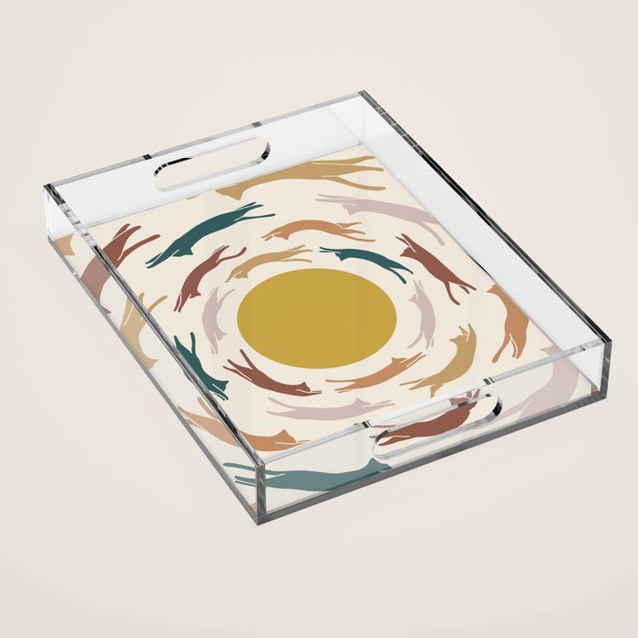 Cat Landscape 166 Acrylic Tray Gallery Image 1