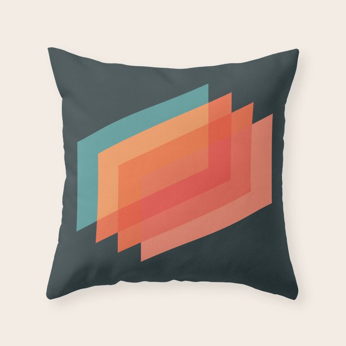 Horizons 01 Throw Pillow Gallery Image 6