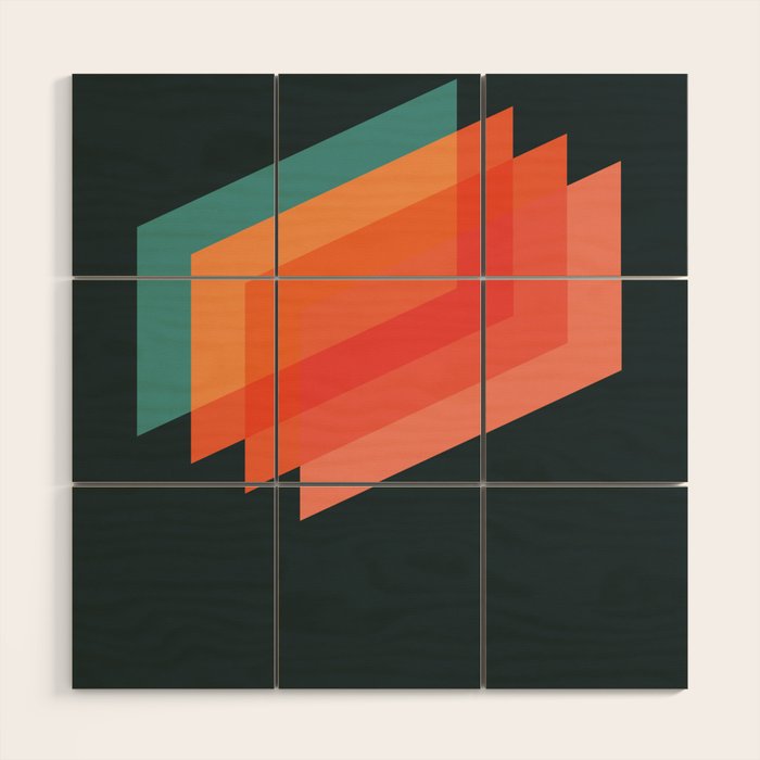 Horizons 01 Wood Wall Art Gallery Image 1