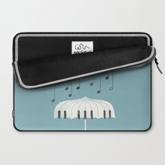 Singing in the rain Laptop Sleeve Gallery Image 2