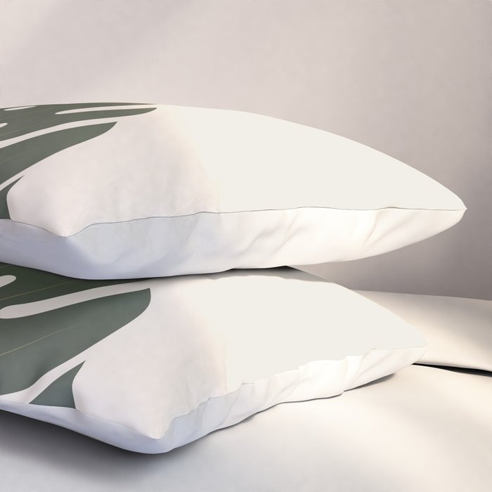 Cat and Plant 37 Pillow Sham Gallery Image 3