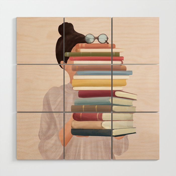 Good Read 01 Wood Wall Art Gallery Image 1