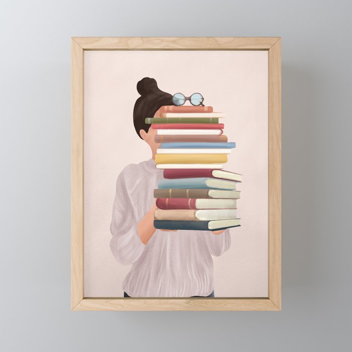 Good Read 01 Mini Art Print Gallery Image 1