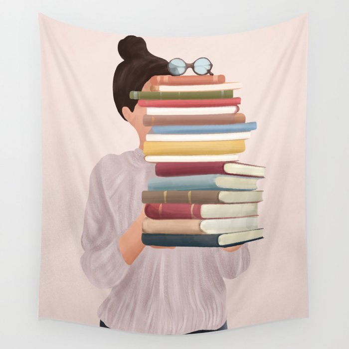 Good Read 01 Wall Tapestry Gallery Image 4