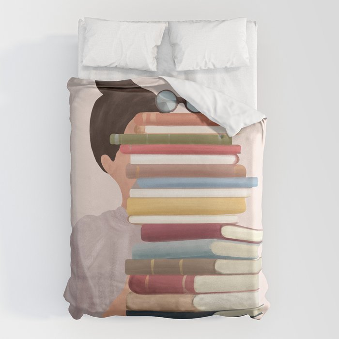 Good Read 01 Duvet Cover Gallery Image 1