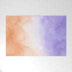 Tie dye lilac peach A Welcome Mat Gallery Image 1