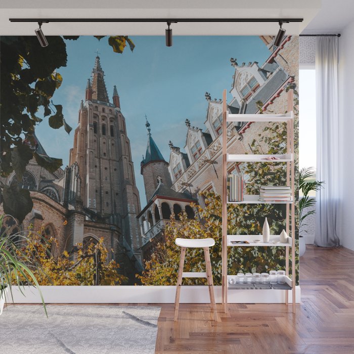 Autumn In Bruges II - Photography Wall Mural Gallery Image 1