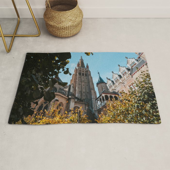 Autumn In Bruges II - Photography Rug Gallery Image 1