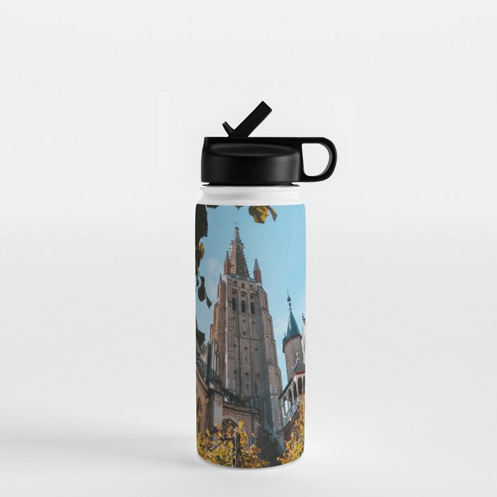 Autumn In Bruges II - Photography Water Bottle Gallery Image 1