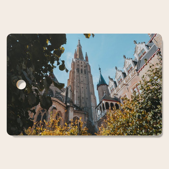 Autumn In Bruges II - Photography Cutting Board Gallery Image 1
