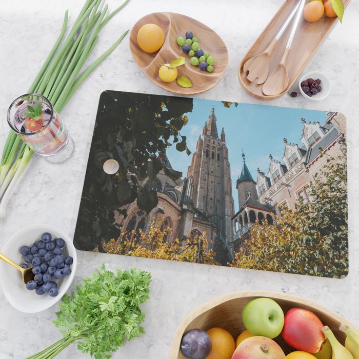 Autumn In Bruges II - Photography Cutting Board Gallery Image 2
