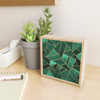 Emerald and Copper Mini Art Print Gallery Image 2