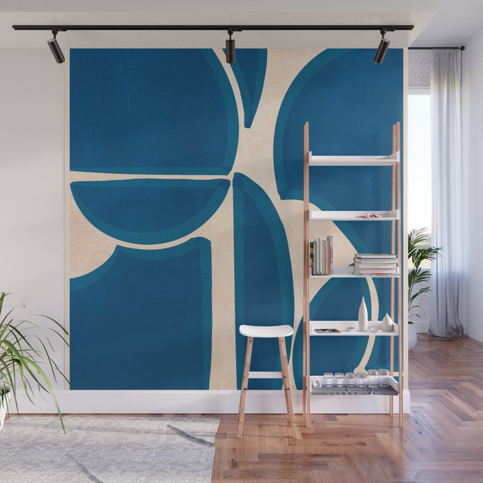 Minimal Abstraction 9 Wall Mural Gallery Image 1