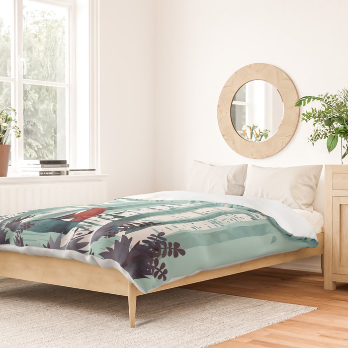 The Birches Duvet Cover Gallery Image 2
