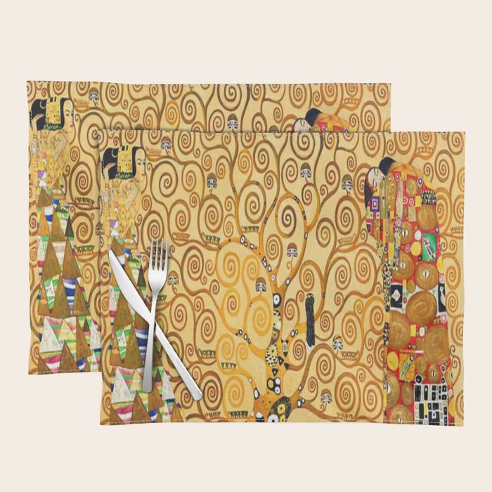 Gustav Klimt The Tree of Life Placemat Gallery Image 1