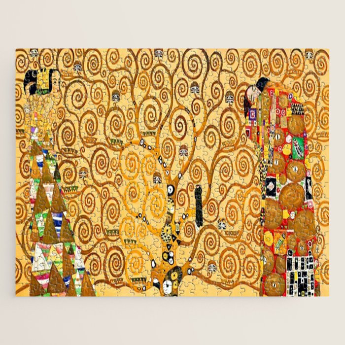 Gustav Klimt The Tree of Life Jigsaw Puzzle Gallery Image 1