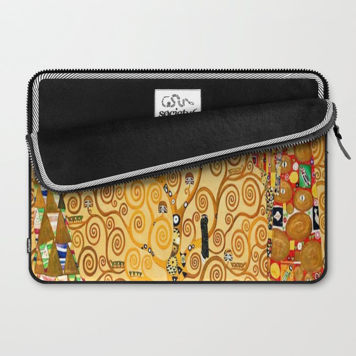 Gustav Klimt The Tree of Life Laptop Sleeve Gallery Image 2