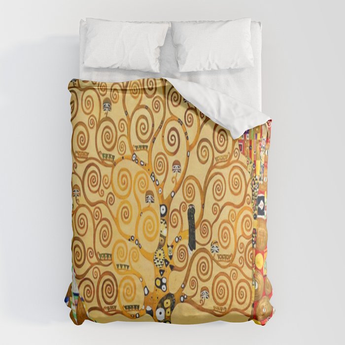 Gustav Klimt The Tree of Life Duvet Cover Gallery Image 6