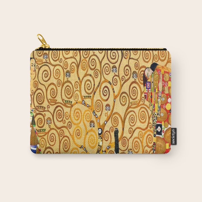 Gustav Klimt The Tree of Life Carry All Pouch Gallery Image 1