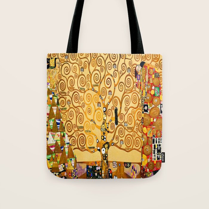 Gustav Klimt The Tree of Life Tote Bag Gallery Image 1
