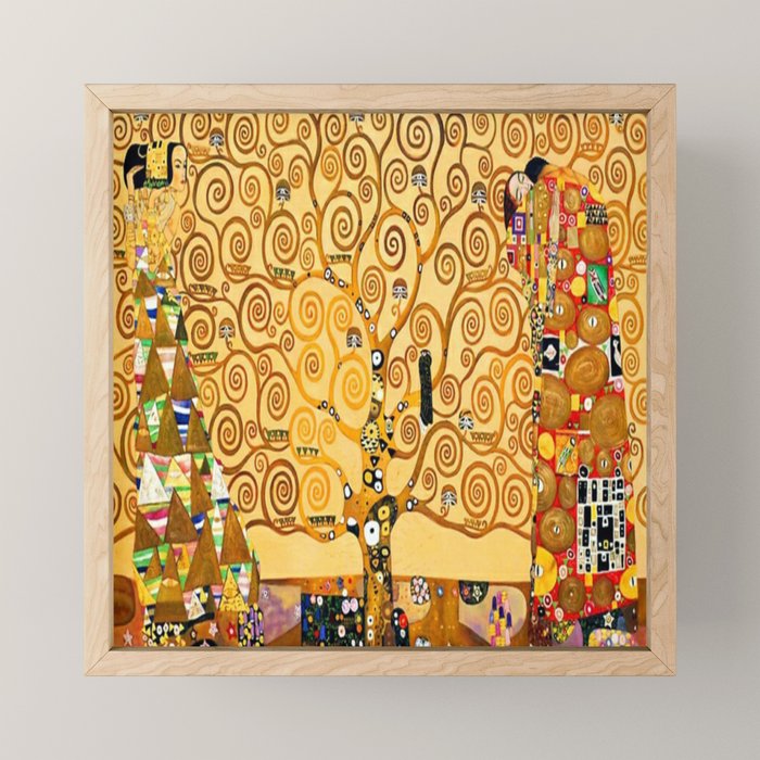 Gustav Klimt The Tree of Life Mini Art Print Gallery Image 1