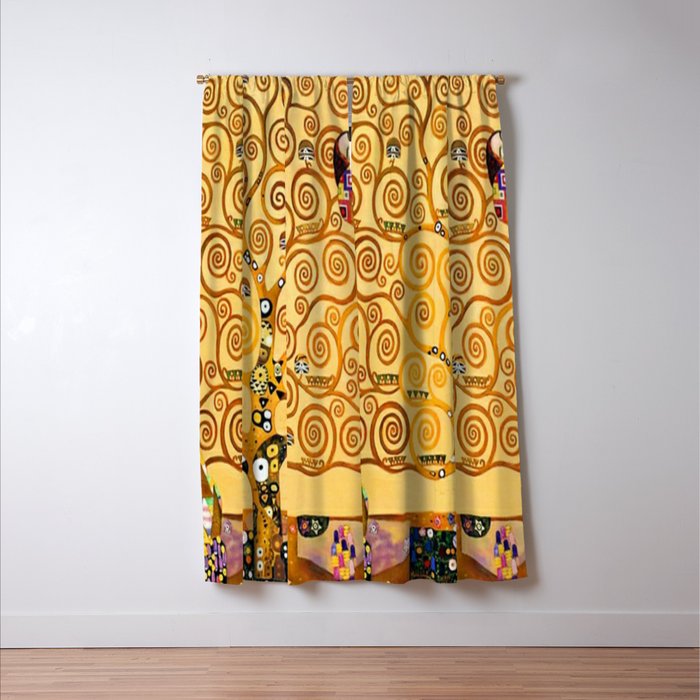 Gustav Klimt The Tree of Life Window Curtain Gallery Image 3