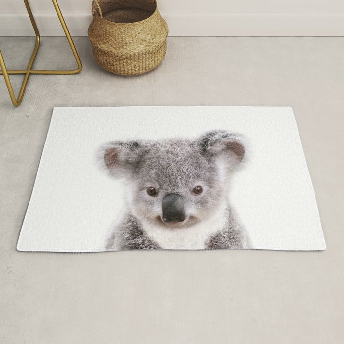 Baby Koala, Art for Kids, Nursery Art, Baby Animals Art Print By Synplus Rug Gallery Image 1