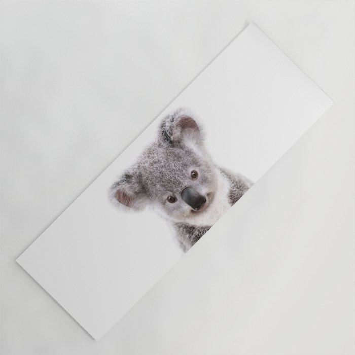 Baby Koala, Art for Kids, Nursery Art, Baby Animals Art Print By Synplus Yoga Mat Gallery Image 1