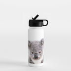 Baby Koala, Art for Kids, Nursery Art, Baby Animals Art Print By Synplus Water Bottle Gallery Image 1