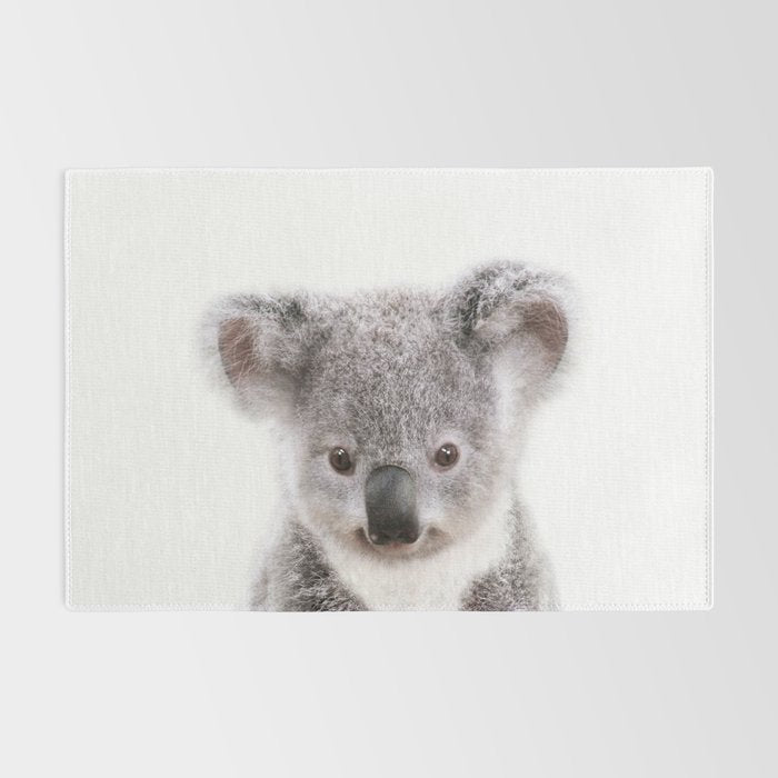 Baby Koala, Art for Kids, Nursery Art, Baby Animals Art Print By Synplus Rug Gallery Image 2