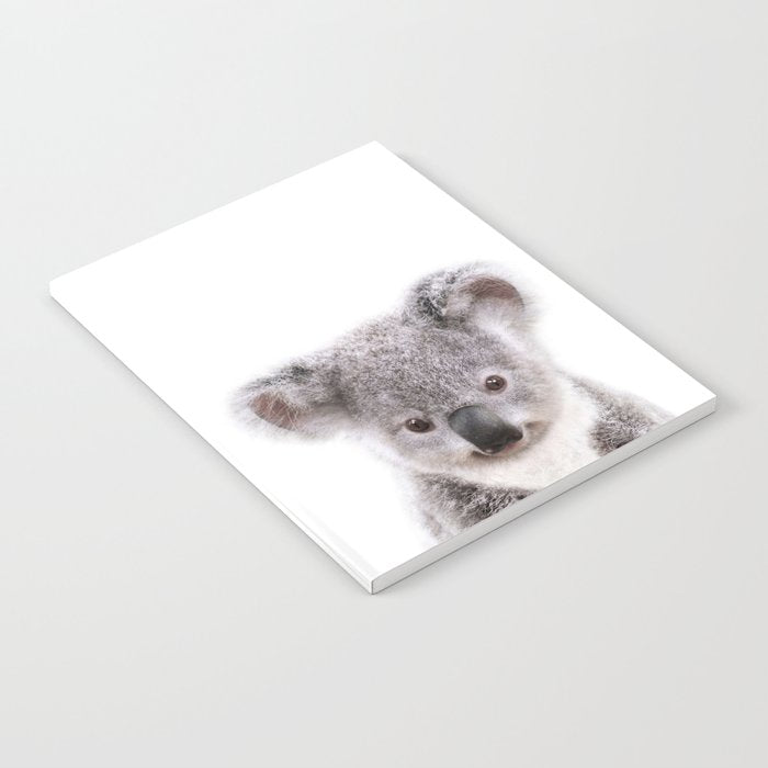 Baby Koala, Art for Kids, Nursery Art, Baby Animals Art Print By Synplus Notebook Gallery Image 1