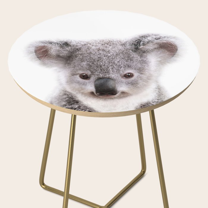 Baby Koala, Art for Kids, Nursery Art, Baby Animals Art Print By Synplus Side Table Gallery Image 2